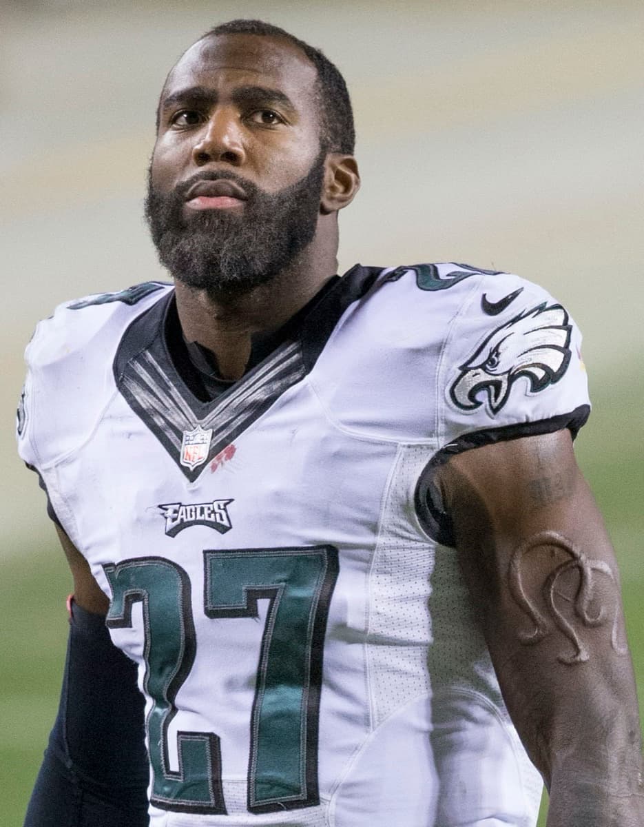Malcolm Jenkins in an Eagles uniform, 2014.