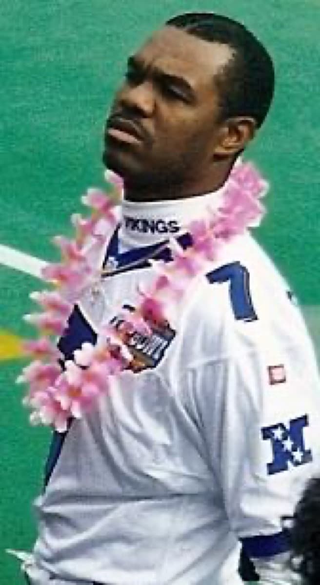 Randall Cunningham at the 1999 Pro Bowl.